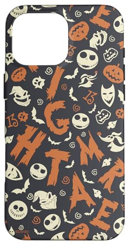iPhone 16 Pro Max Tim Burton's The Nightmare Before Christmas Halloween Case