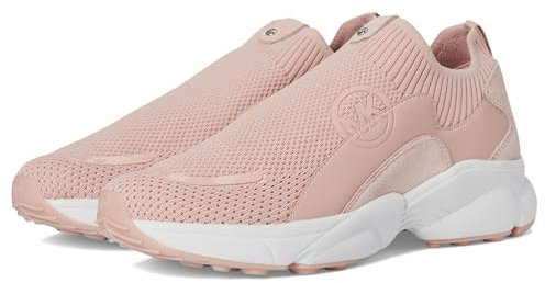 Michael Kors Baskets Sami Knit Trainer pour femme, Rose fumé, 38.5 EU