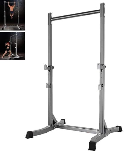 GIGBIRD Professionelles Squat Rack Krafttrainingsgerät Home Sports Langhantel Squat Rack Ständer Bankdrücken Home Gewichtheberausrüstung Squat Rack H