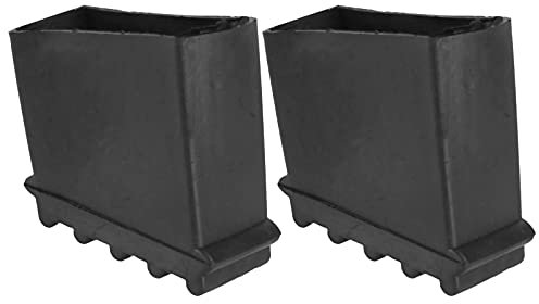 Leiterfüße 50x25 2 Stück FußKappen Dorm Bed Ladder Foot Support Leiter FüßE rutschfeste LeiterfüßE Leiterschuhe GummifüßE Leitern Füße Gummi Schutzkappen Leiterfußabdeckung Fußa Bdeckungen