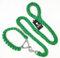 Paracord Rope Lead Set Small/Emerald green