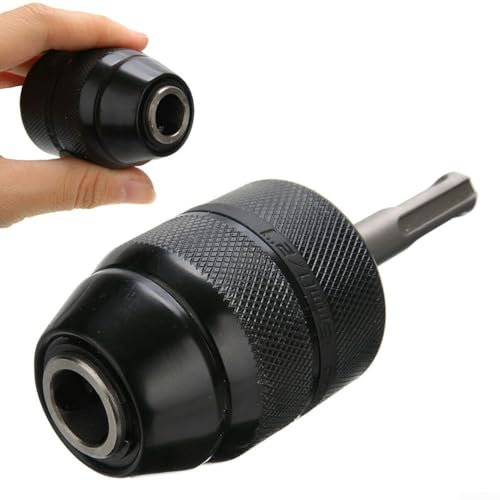 Schnellspann-Adapter, Schnellspannbohrfutter-Adapteranschluss 1/2-20UNF 2-13 mm, selbstspannendes Bohrfutter, Chrom-Vanadium-Stahl