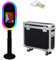Photo Booth Kompatibel mit iPad 25.9 cm-33.0 cm und Kamera, Photo Booth für iPad mit Flight Case & Sofortdruck, Photo Booth Maschine für Mietpartys Events (Schwarz, Photo Booth + Drucker)