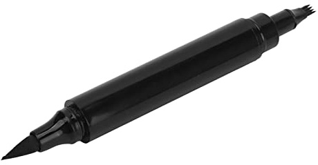 Hamwesh Bartstift, 2-in-1, Wasserdichter, Schweißfester, Langlebiger Bartfüllstift, Bartstift mit 4-Spitzen-Gabel und Füllende für Männer, Gesichtshaar-Styling und -Pflege
