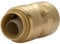 SharkBite 1/2 x 1/2 Zoll FNPT Adapter, Push to Connect Messing Sanitärarmatur, PEX Rohr, Kupfer, CPVC, PE-RT, HDPE, U072LFA
