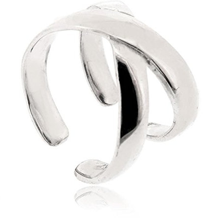 Sovats Damen X Kreuz Stulpe-Ohrring