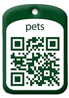 Silincode Placa Identificación Código QR para Mascotas