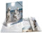 HERMA Elastic Folder Animals with Horses Motif, A4, Glossy Plastic, with Inner Print, 1 Span Folder