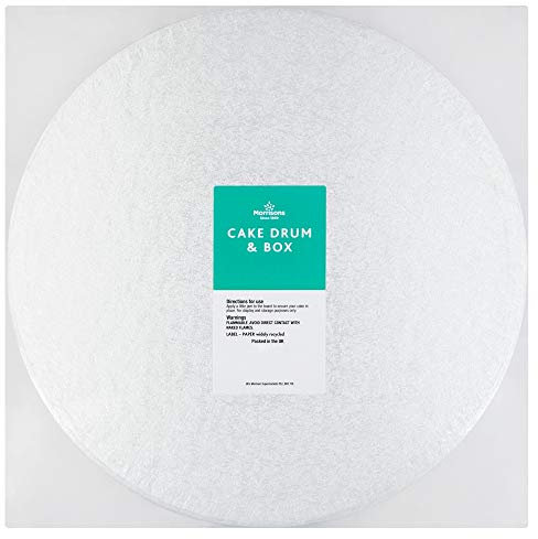 Morrisons Round Drum Board & Box 12-Inch x 10