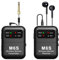 Oiqippnbv Wireless in Ear Monitor System, 2.4G Stereo Wireless IEM System with Beltpack Transmitter Receiver Auto-Pairing