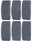 Sruhrak Bandes Abrasive 100 x 915mm-12 Pièces Grain 60/120/240/400/600/800 X 2 Bandes Abrasives en Carbure de Silicium de Haute Performance pour L'affûtage des Couteaux et le Travail des Métaux