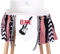 One Rock Hochstuhl-Banner – One Rocks Geburtstagsparty-Dekorationen, Rocks First/1st High Chair Banner, rot und schwarz Geburtstagsbanner, Baby Hochstuhl Banner Rock and Roll Decor Gitarre Geburtstag