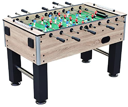 Samnuerly Fußballtisch groß Standard Professional Erwachsene Kickermaschine Fußballtisch Kickertisch Geschenke Bars Party Kinderspiel (B)