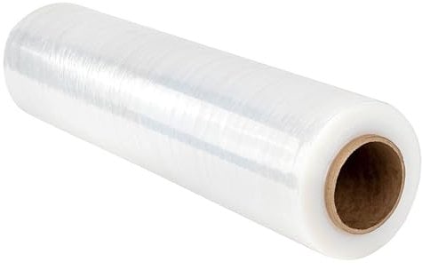 RAYLU PAPER – Stretchfolienrolle transparent für industrielle Verpackunge, Verpackungsfolie plastic rollen Speziell für Umzüge und Koffer, hohe Dehnbarkeit, 200m lang und 50 cm breit (1 Enheit ECO)