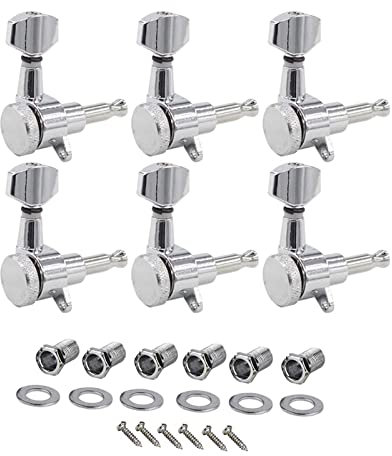 Retro Inline Gitarren Locking Mechaniken Für E Gitarren Teile Gitarren Mechaniken