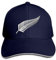 ATOurDealss New Zealand Maori Fern Hat Baseball Cap Duck Tongue Cap Fashion Cap, navy, One size