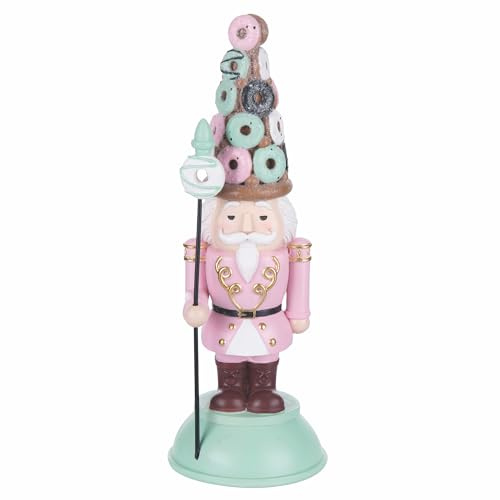 Villa d'Este Home Tivoli Sweet Christmas Polyresin Nussknacker Soldat Donuts Baum