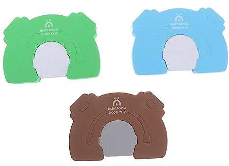 TOYANDONA Door Finger Guard Boys and Girls Safety Door Stopper 3 Pcs Thicken Boys and Girls Finger Protector Cartoon Finger Pinch Guard Security Door Card Door Decorative Supply