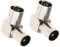 HLMYER 2 Pcs Right Angle Aerial Connector,RF Coaxial TV Aerial Connector,TV PAL Female to Male Coaxial Connector,90 Degree Aerial Connector for TV Coax Aerial Cables Copper,Satellite Cable