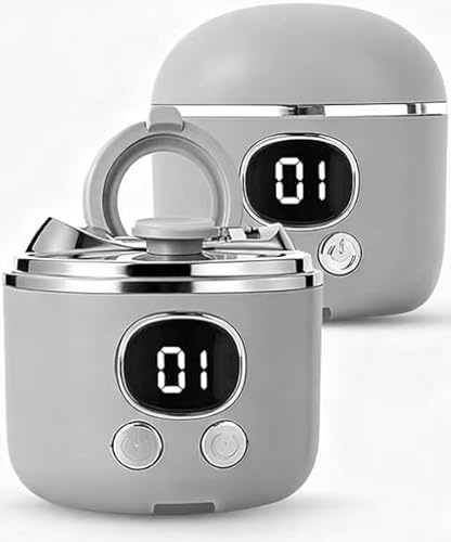 Coupe Ongle Électrique 4-en-1 2026 – Automatique avec Polissage, Loupe Intégrée et Lumière LED, Rechargeable USB, Soin des Ongles Facile pour Seniors, Enfants et Adultes