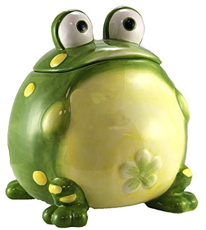 Burton & Burton Toby The Toad Frosch Keksdose für Küchendekoration und Lebensmittelaufbewahrung