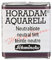Schmincke – HORADAM® AQUARELL - feinste Künstler-Aquarellfarben, 782 Neutraltinte, 14 782 044, 1/2 Näpfchen