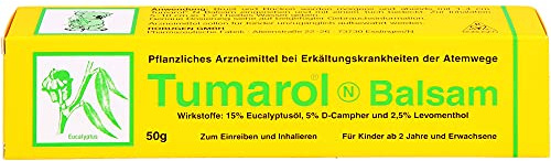 Tumarol N Balsam bei Erkältungskrankheiten der Atemwege, 50 g Creme