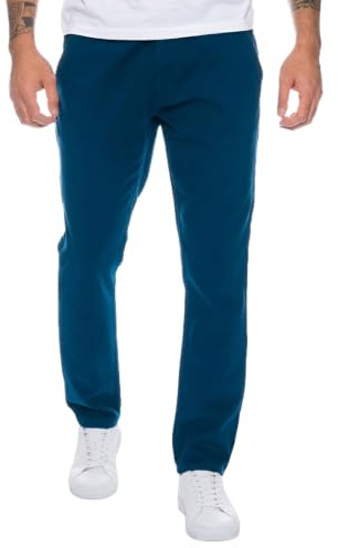 Rock Creek Chino Hose Herren Slim Fit Stoffhose Businesshose RC-390 | Elegante Chinohose für Herren mit schmalem Schnitt, klassische Stoffhose und Freizeithose für Büro, Alltag und Freizeit