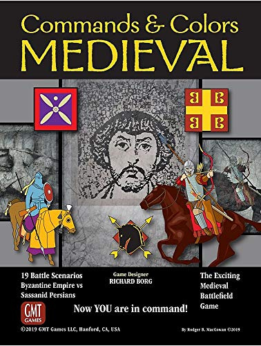 Commands & Colors Medieval Core Game - Brettspiel - Miniaturenkriegsspiel - Strategiespiel - Mittelalter - Klassisch - Erwachsener - 120+