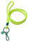 Gift Company Metropolitan Neo Lanyard, Neongelb/grün, mit Karabiner