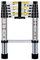 Nestling Teleskopleiter 2m, Leiter Ausziehbar, Tragbare rutschfeste Leiter Aluminium, Mehrstufiger Sicherheitsschalter, Maximale Belastung 150 kg