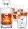 Maverton Whiskey Karaffe + 6er Whiskygläser Set mit Gravur - 700ml Whisky Dekanter - Geschenk zum Geburtstag für Männer - Onkel