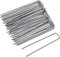 Meister Erdanker 150x20 mm -Verzinkter Stahl -25 Stück - Geeignet für Folien, Vliese & Netze -Zur einfachen Fixierung im Bode /Erdnägel für Gartenvlies/Bodenanker/9962900 Feuerverzinkt