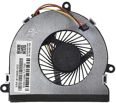 LPUK Replacement CPU Cooling Fan compatible with HP 15-AC, 15-AF, 15-AY, 15-BA, 15-BS, 15-BW, 250 G4, 250 G5, 250 G6, 255 G4, 255 G5, 255 G6, TPN-C125 p/n: 813946-001 813956-002 925012-001 DC28000GAR0