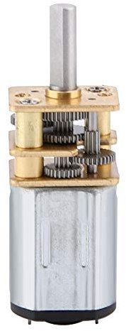 Moteur électrique, DC 3V 6V 12V 50-2000RPM Moteur Electrique, N20 Petit Moteur à Engrenages, Réducteur de Vitesse Moteur à Courant continu avec boîte de Vitesses, pour Robot, engrenage DIY Jouet