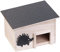 Royal Gardineer Igel Futterhaus Bausatz: Wetterfestes Igelhaus, unbehandeltes Tannenholz, ganzjährig, Bausatz (Igel Holzbausätze Kinder, Igelhaus mit Boden, Insektenhotel)