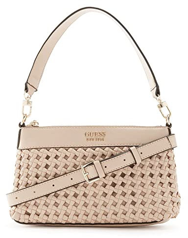 GUESS Damen Schultertasche Sicilia Sand