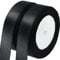 G2PLUS Schwarz Geschenkband 20mm,44M Schleifenband Schwarz, Satinband zum Bastel, Schwarz Dekoband für hochzeit, Weihnachten, Geschenk