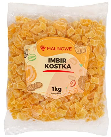 Malinowe KANDIERTER INGWERWÜRFEL 1kg Kandierter Ingwer