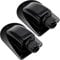 VooGenzek 2 PCS Cable Entry Gland Solar Single Port, Solar Cable Gland Waterproof Housing, for Solar Panels, Motorhomes, Caravans, Boats, for Cable 6-12mm (Black)