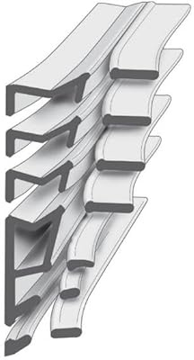 Ellen Renov.-Dichtung sw 6,5m x Nutbr. 2,8-5,0 xFalzh. 6,5 19,0mm TPE (1 Pack)