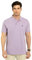 U.S. Polo Assn. Polo classica da uomo, con chiusura a due bottoni, polo in piqué, estiva, alla moda, da golf, Lilla erica, M