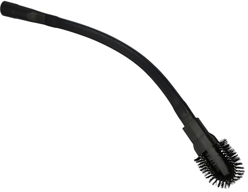 vhbw Fugendüse Flexibel Ersatz für Bosch 2 609 256 F26 für Staubsauger mit 30-37 mm Rundanschluss - Staubsaugerdüse, abnehmbare Bürste, 63 cm