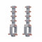 ABZEKH Accessori droni for RC-N2 Signal Range Extender for DJI Air 3/Mini 4 PRO/3 PRO Drone Remote Controller Accessories Antenna for Signal Boosters Amplifier(Szary)