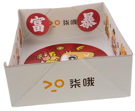 FONDOTIN Cat Litter Box Stainless Pet Cat Litter Box Portable Folding Travel Litter Pan for Outdoor Adventures