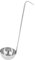 CRILSTYLEO Messlöffel Schöpfkelle Mit Langer Hand Suppenkellen Kelle Mit Langem Stiel Wok-schöpfkelle Portionierer Für Pizzasauce Soßenkelle Servierkellen Suppenlöffel Rostfreier Stahl Silver