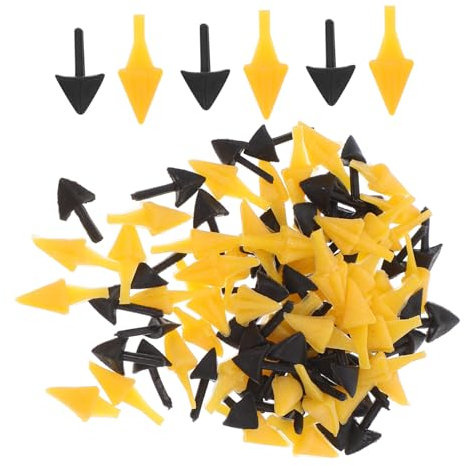 HAWILLOSCH Vogel-bastelzubehör-set 100-teiliges Kükenschnabel-tiermund- Aus Kunststoff Für Projekte