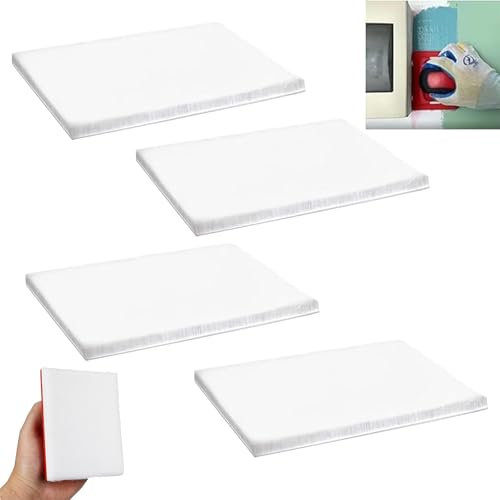 Professional Paint Edger Tool – Achieve Flawless Edges on Walls, Ceilings, and Corners | Latex Paint Flat Edger | Cutting in Tools for Painting (2 PCS) (4Pcs Replacement Brush Heads)