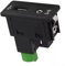 Hasaller Adattatore per presa USB AUX per auto Car-Play USB AUX interruttore interfaccia 5Q0035726E Car Media U-SB A-UX interruttore interno auto accessorio per Golf 7 MK7