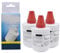 ZECKJVTD Refrigerator Water Filter DA29-00003G, Replacement，Compatible For Samsung， DA29-00003G,DA29-00003B, RSG257AARS, RFG237AARS, HAFCU1,3pcs/lot